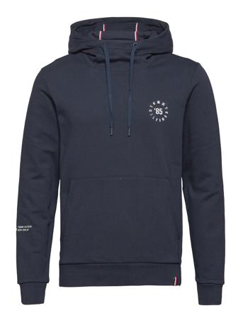 Graphic Hoody Hoodie Trøje Blå Tommy Hilfiger