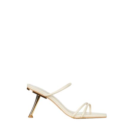 Cult Gaia, Flat shoes Biały, Kobieta, Rozmiar: 39 EU