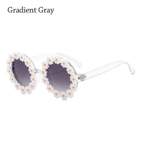 Daisy solbriller til kvinder Blomstersolbriller GRADIENT GREY