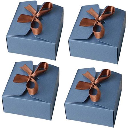 30 st Godislådor av papper, Söta bröllopsgåvolådor, Kakgåvolådor, Bagerilådor av papper, Presentförpackningar av kartong