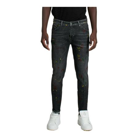 PT Torino, Slim-fit Jeans Grijs, Heren, Maat:W36