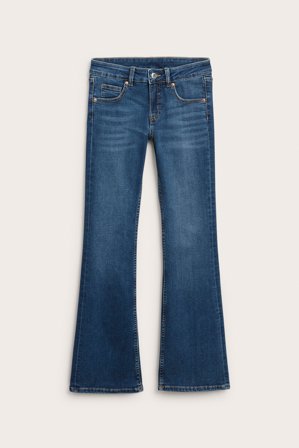 Kappahl | Bootcut jeans low waist Mørk denim 170 | Mørk denim