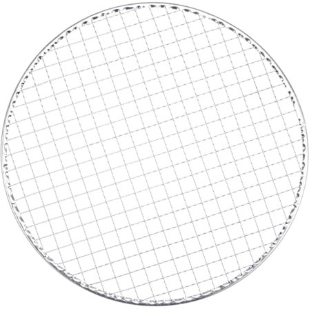 5 kpl pyöreä BBQ-grilliverkko 11" Dia galvanoitu rauta grilliverkko