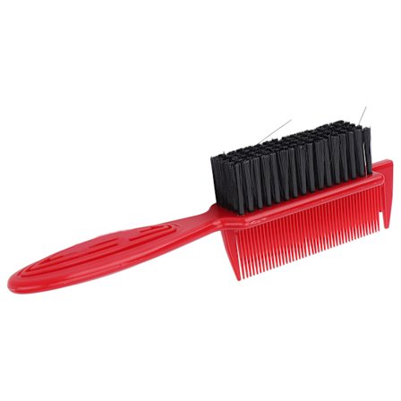 2 i 1 Hårklippeskindstøvbørste Professionel Hjemmesalon Bærbar Skæg Hårbørste Kam Stylingværktøj