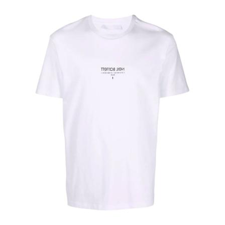 Neil Barrett, T-shirt Wit, Heren, Maat:M