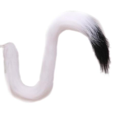 Lång Flexibel Plysch Kattsvans Vuxna Cosplay-tillbehör För Barn