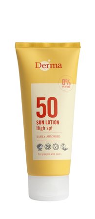 Derma Sollotion SPF 50 100 ml, Skincare, Solpleje, Solcreme