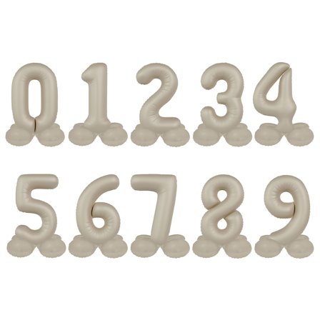 Seisova Numeroilmapallo Creamy Latte Matta