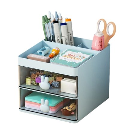 Högkvalitativa Kaninhandtagsorganisatörer i Plast för Effektiv Skrivbordsorganisation