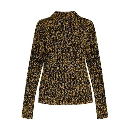 Moncler Round-neck Stickat svart, Dam Stickade tröjor & koftor, Dam, Storlek: M