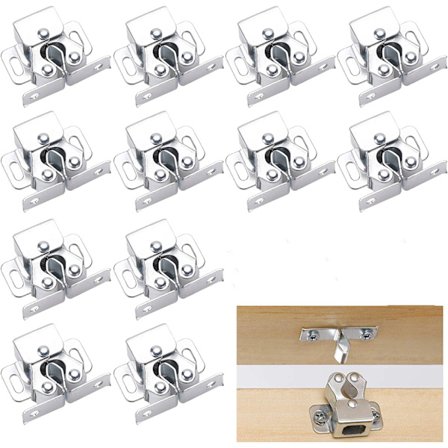 12-pack Dubbel Rullås Garderobsdörrlås, Skåpdörrlås