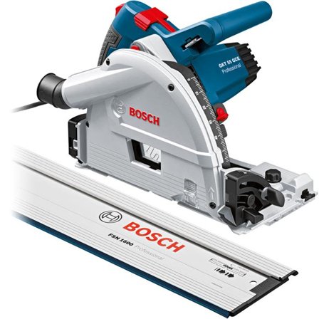 Bosch GKT 55 GCE Senkesag med styreskinne, 1400 W, Maskiner