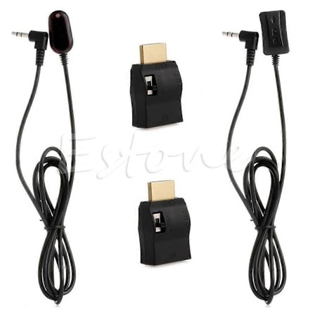 IR-forlenger over HDMI-kompatibel fjernkontrollforlenger mottaker sender