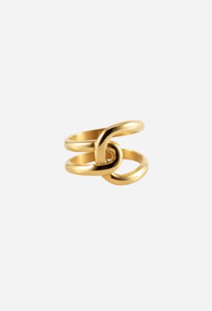 CAMILLA PIHL - The Monogram Ring - Gold - 50