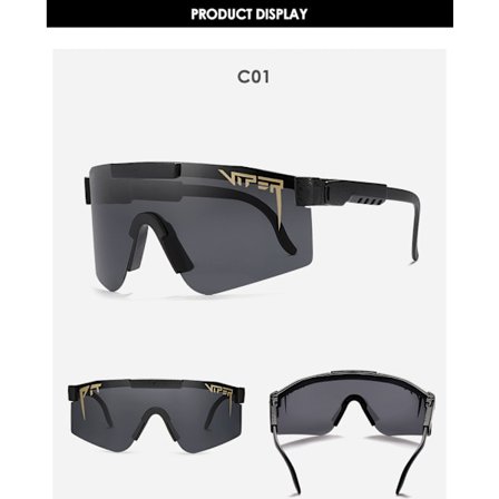 Cykelglasögon Galvaniserade Sport Populära Utomhusglasögon TR90 Stor Ram