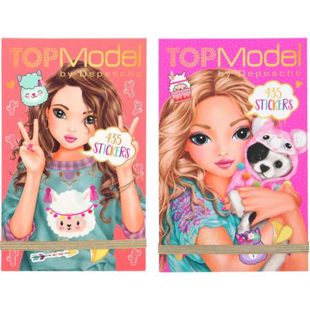 Top Model Stickershäfte Alpacka Eller Hund 435st Stickers Välj Rosa, Hundar