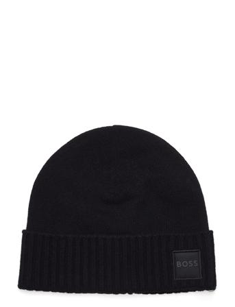 Kaios Accessories Headwear Beanies Svart BOSS