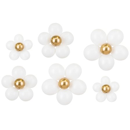 Ballongbukett Blomster 6-pakning