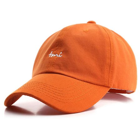 Brevbroderet Baseball Cap Mænd Kvinder Fritids Cap Dad Hats (FMY)