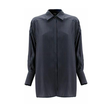 Kiton Shirt , Blauw , Dames , Maat: S