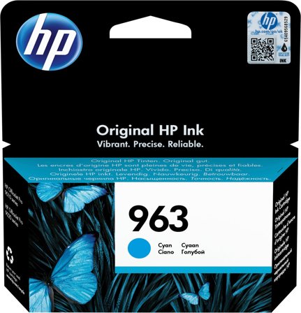 HP 963 cyan original bläckpatron, 192545866347
