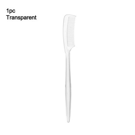 1/5 St Plastkam Ögonfrans Ögonbrynskammar 1pctransparent