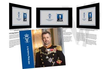 Danmark, Grønland, Færøerne - Kong Frederik X - Souvenirmappe