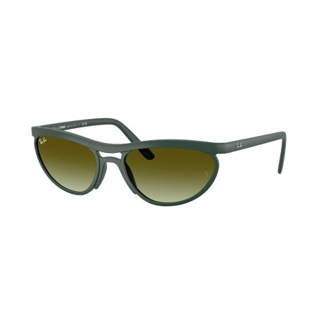 Ray-Ban -Aurinkolasit - Green Wrap around - Ray-Ban RB4453 6016E8 5920