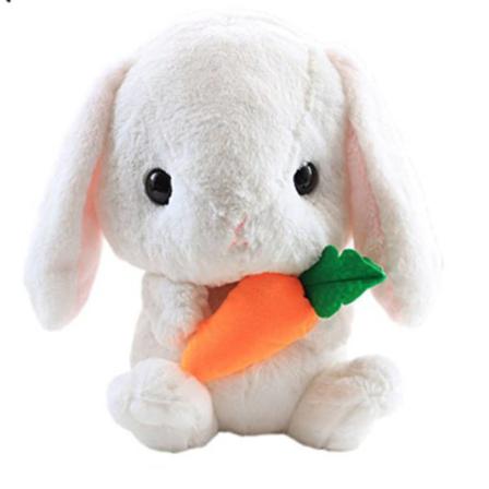 22 Cm Söt Fylld Kanin Plysch Mjuka Leksaker Bunny Kids Kudde