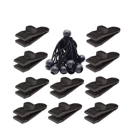 10 sarjaa pressuklipsi teltan kiinnike pressu markiisi klipsi markiisi kiinnike kiristin Elas