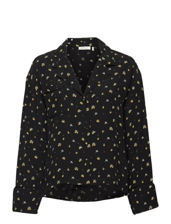 Alicia Lemon Shirt Pitkähihainen Paita Sininen Notes Du Nord