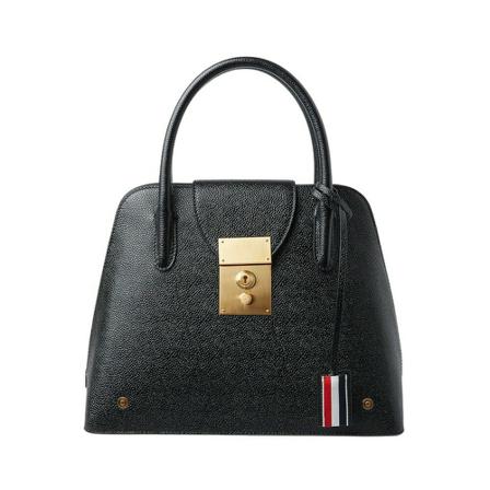 Thom Browne Mrs. Thom Satchel HandTas , Zwart , Dames , Maat: ONE Size Handtassen