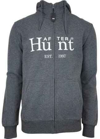 After Hunt Hoodie Zipper Unisex Grey