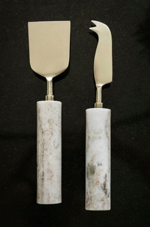 Zelected by Houze - Ostebestikk Roma sett med 2 stk. - Svart - Bestikk - Fra Homeroom