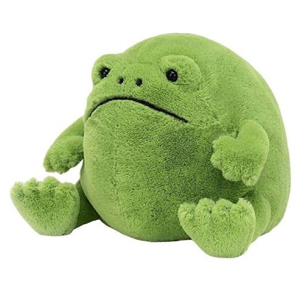 Søt Pute Plysj Frosk Dukke Tegneserieform Store Øyne Grønn Frosk Barnas Komfortable Dukke Pute