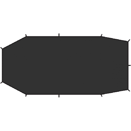 Fjällräven Endurance 3 footprint tent accessories Black OneSize