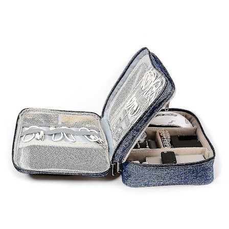 Kaapelinsäilytyskassi Matkustus Elektroniikka Tarvikkeiden Kotelo