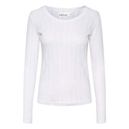 Karen by Simonsen top Hvid, Dame