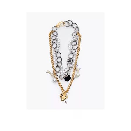 Marni, Necklaces Żółty, Kobieta, Rozmiar: ONE Size