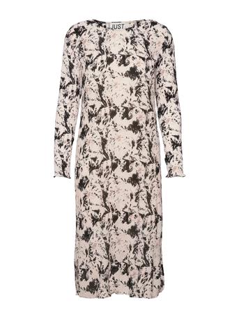 Misty Dress Knälång Klänning Svart Just Female