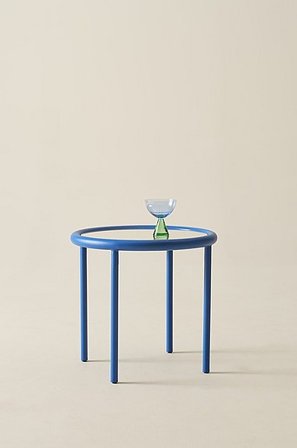 Jotex - Beistelltisch Kobaltblau - DUXSON - Kaufe Beistell- und Ablagetische bei Jotex