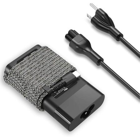 2025 Nyeste Modell Ny Slim 65W USB C Laptoplader Erstatning for HP Elitebook x360; HP Envy X360; HP Chromebook; Spectre; Pavilio