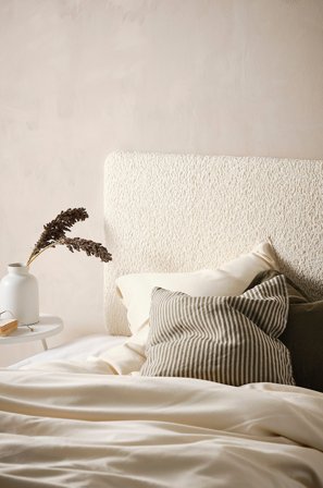 Jotex - Sengegavl 120 Cm Naturhvit - RINGVIDA - Kjøp Sengegavler hos Jotex