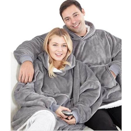 Sofirn Fôret Teppe Par Søte Pyjamas Grå Hettegenser[GKS]