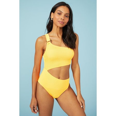 Debenhams Dam/Dam Utskuren One Shoulder One Piece Baddräkt