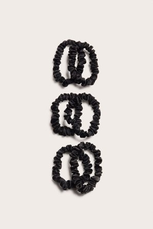 Kappahl | Scrunchies 6-pack | Svart