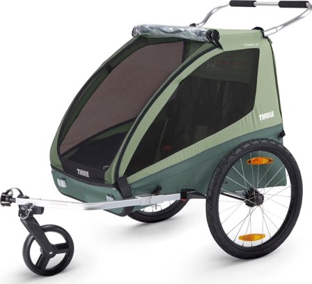 Thule Coaster 2 Xt Bike Trailer+Stroll bike trailers Green OneSize