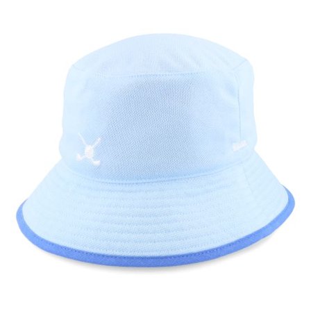 Kangol - Blå bucket Hatt - Golf Rev Light Blue/Starry Blue Bucket @ Hatstore