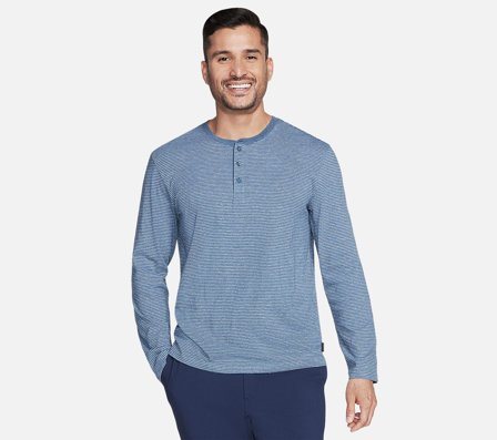 Skechers, Skech Jersey Henley, M, Herre