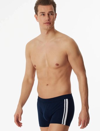 Schiesser Shorts - Navy - XXL